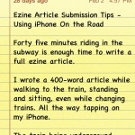 iPhone Notes App
