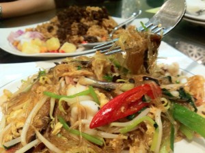 Thai Seafood Fried Vermicelli