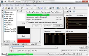Sony Vegas on i7