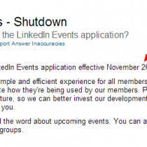 LinkedIn-Events-Shutdown