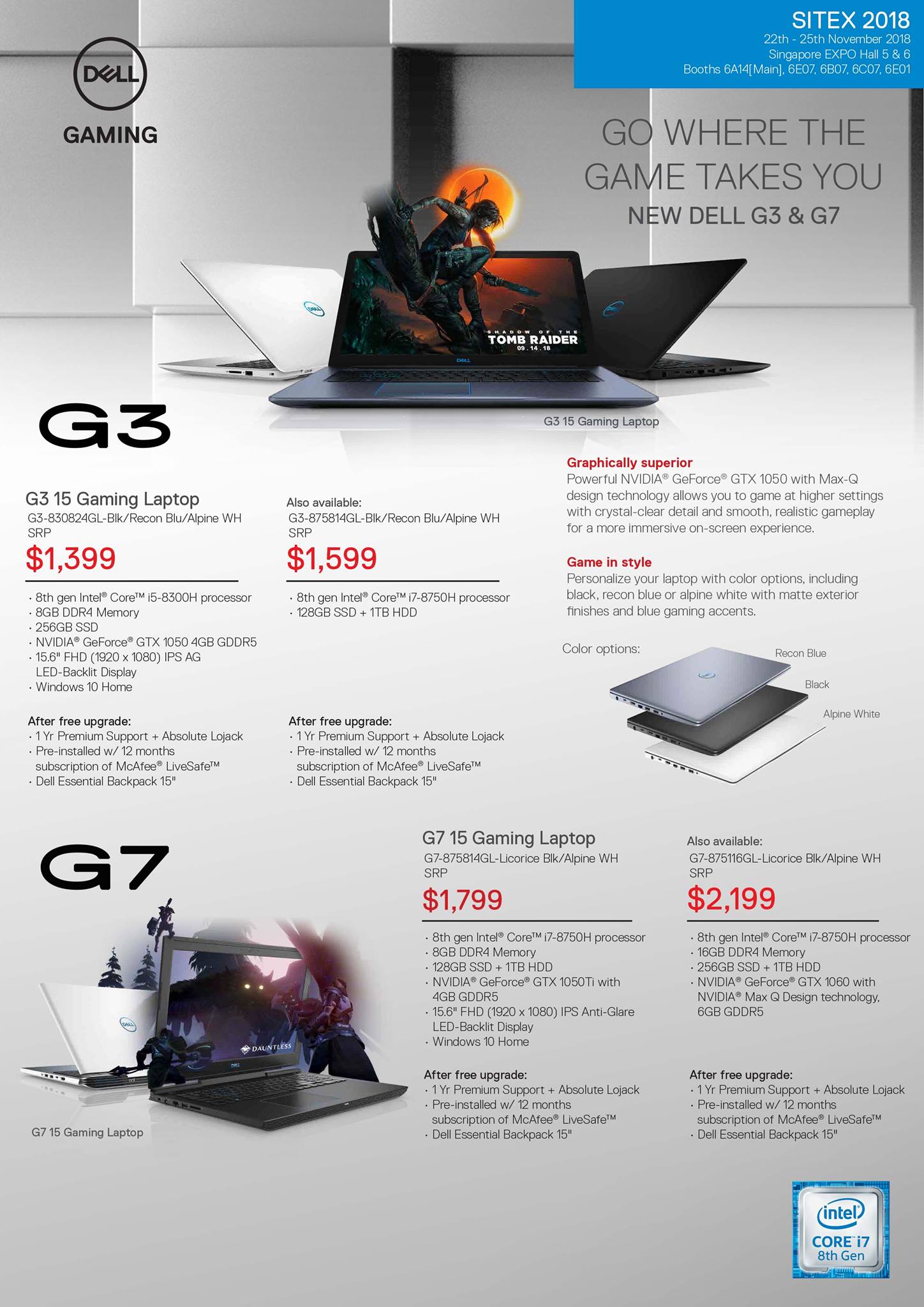 DELL SITEX 2018 Singapore Promotion Brochure pg1 â