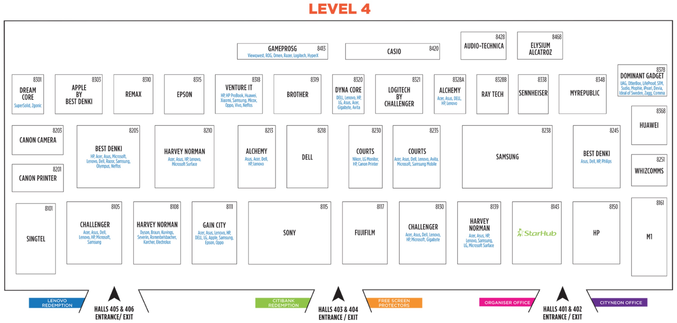 IT SHOW 2019 Floor Plan Level 4 Adrian Video Image