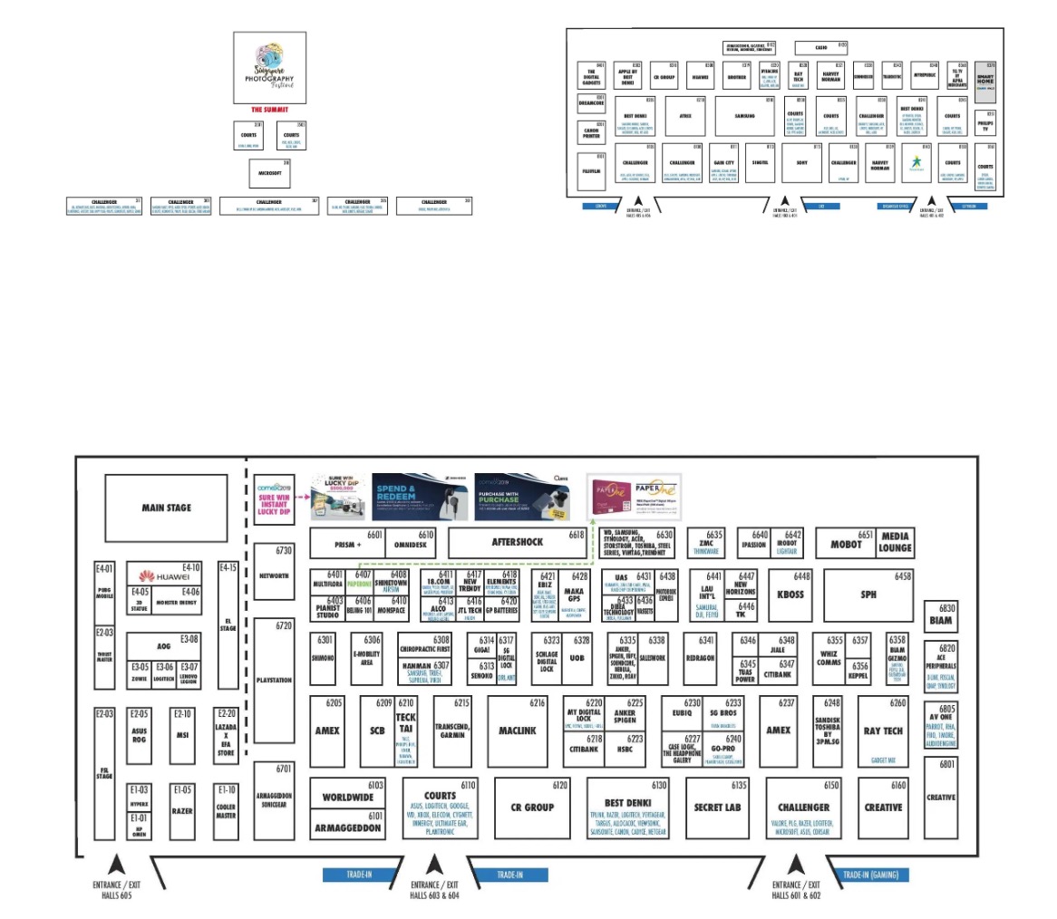 COMEX 2019 Floor Plan | Next IT Fair in Singapore - Adrian Video Image