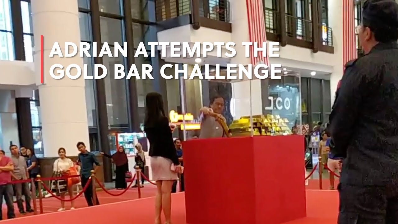 Gold Bar Challenge and 5 Things to Do in Kuala Lumpur - Adrian Video Image