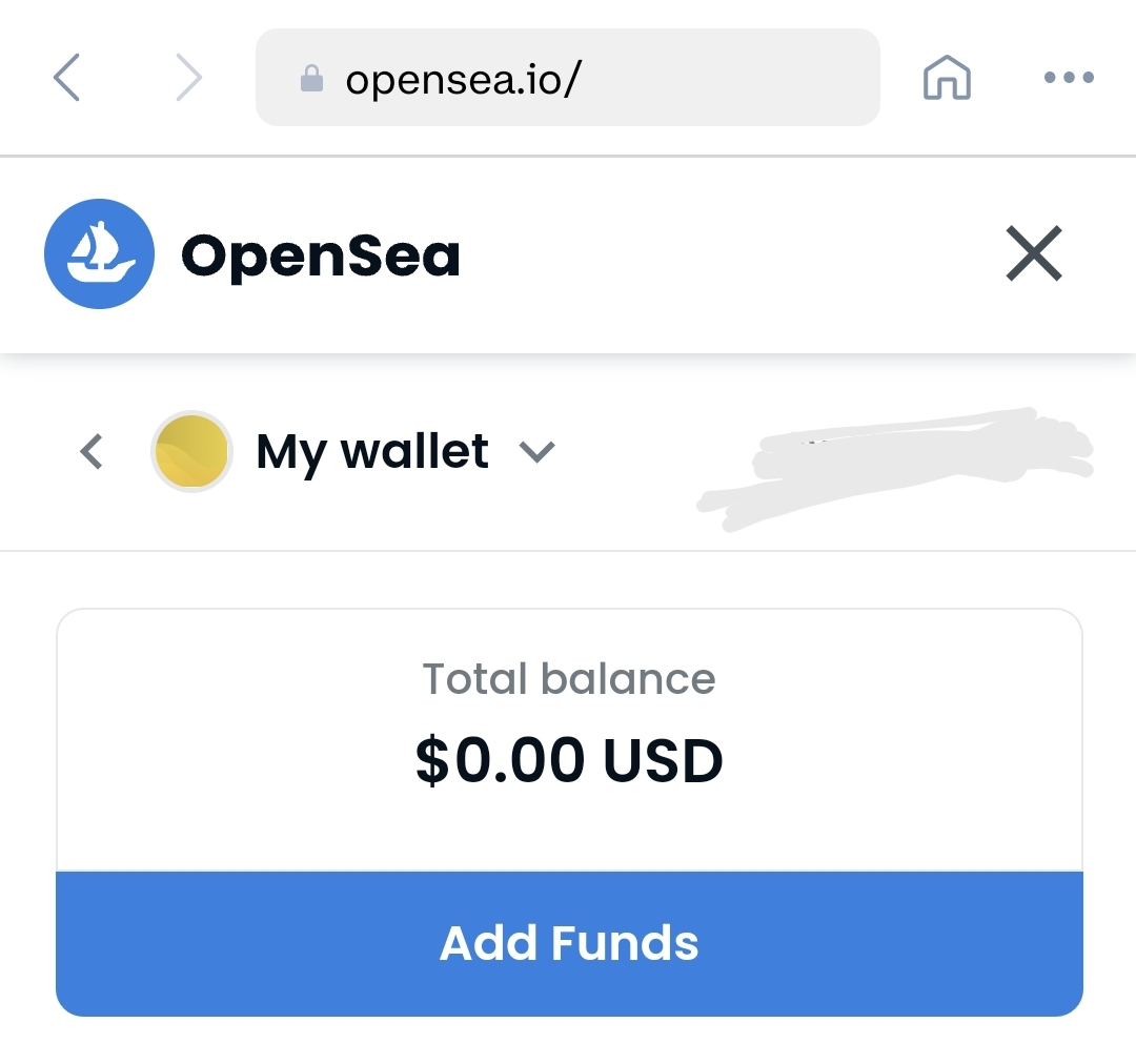 Connecting Coinbase Wallet to Opensea NFT Marketplace ...