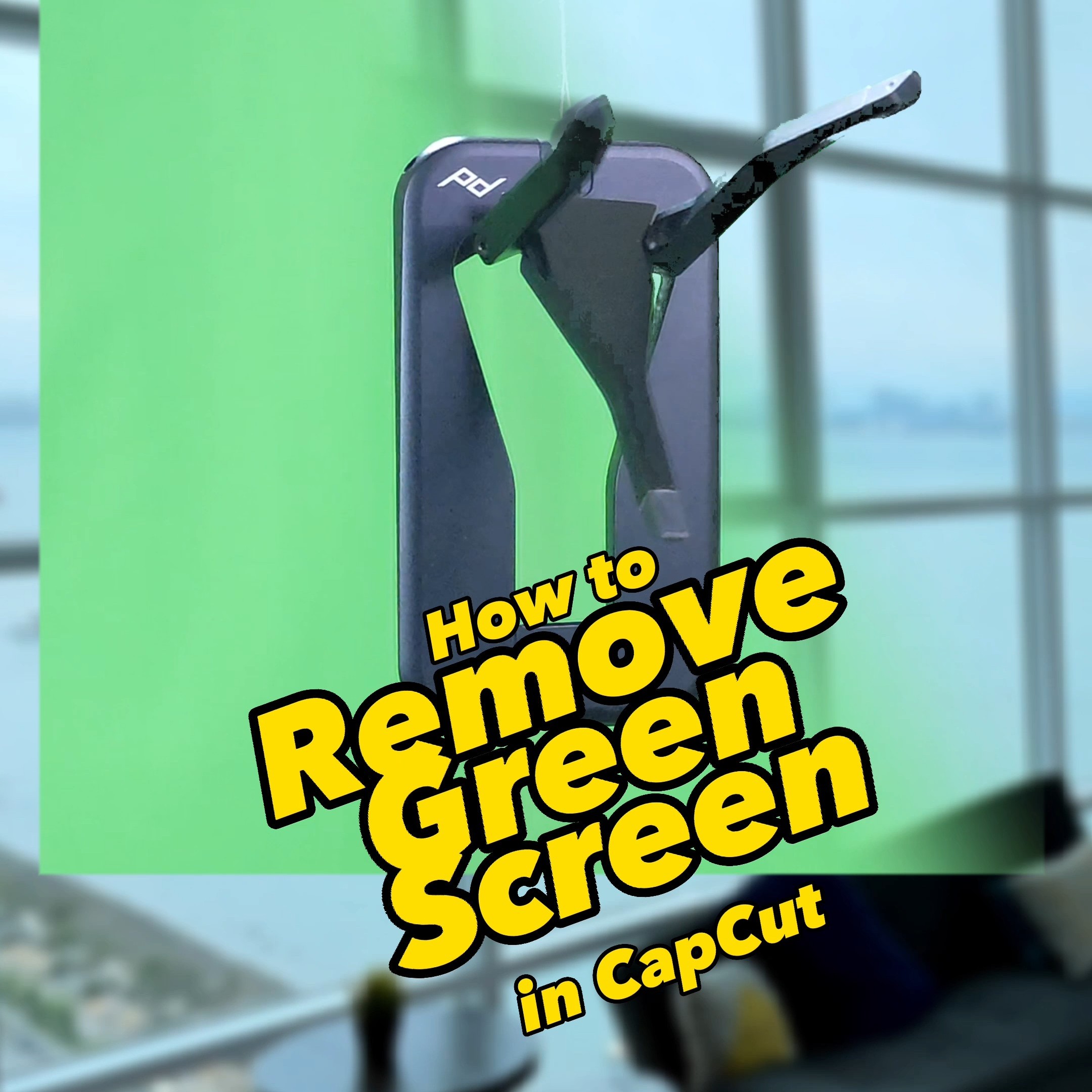 Removing Green Screen in Capcut Adrian Video Image